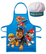 PAW PATROL Detská kuchynská zástera s čiapkou PAW PATROL Detská kuchynská zástera s čiapkou