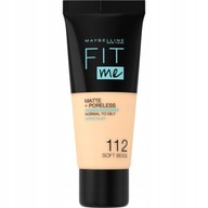 Maybelline Fit Me 112 Soft Beige Foundation Maybelline Fit Me 112 Soft Beige Foundation