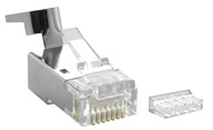 RJ45 cat6 cat7 cat7 FTP zástrčka (1,5mm drôt) 10 ks. RJ45 cat6 cat7 cat7 FTP zástrčka (1,5mm drôt) 10 ks.