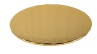 Cukrársky základ na tortu ZLATÁ, 45 cm, HRUBÁ MDF Cukrársky základ na tortu ZLATÁ, 45 cm, HRUBÁ MDF
