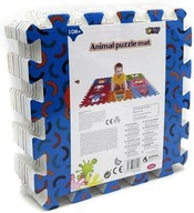 Penové puzzle 9 kusov zvieratiek