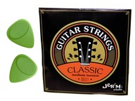 Struny na klasickú gitaru Jeremi ECO + 2 trsátka