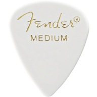 Fender Classic Celluloid White 351 Shape Medium 12