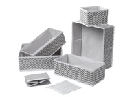 Sada skladacích úložných boxov (6 ks) Sada skladacích úložných boxov (6 ks)