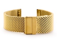 Náramok Pacific 10 - HQ mesh - zlatý 22mm Náramok Pacific 10 - HQ mesh - zlatý 22mm