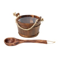 SAUNA SET DREVENÉ VEDRO 3,6L + NABERAČKA SAUNA SET DREVENÉ VEDRO 3,6L + NABERAČKA