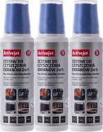 Activejet AOC-269 súprava na čistenie obrazoviek tekutá 250ml + handrička 3x Activejet AOC-269 súprava na čistenie obrazoviek tekutá 250ml + handrička 3x