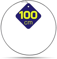 Kovový prsteň ČIERNA na lapače snov, 100 cm Kovový prsteň ČIERNA na lapače snov, 100 cm