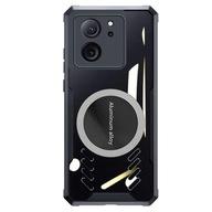 Puzdro MagSafe pre Xiaomi 13T/13T Pro, kryt puzdra, magnetický chrbát, puzdro