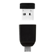 USB 2.0 kľúč Verbatim Nano 16 GB s adaptérom Micro-B USB 2.0 kľúč Verbatim Nano 16 GB s adaptérom Micro-B