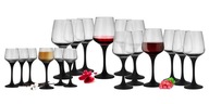 Súprava polnočných pohárov 6x360ml 6x300ml 6x75ml Súprava polnočných pohárov 6x360ml 6x300ml 6x75ml