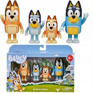 Bluey & Family Súprava 4 figúrok Bingo Bandit Bluey & Family Súprava 4 figúrok Bingo Bandit