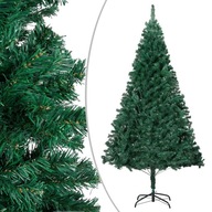 Umelý vianočný stromček s hrubými konármi, zelený, 1