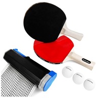 Set na stolný tenis SPOKEY: rakety + sieť + loptičky Set na stolný tenis SPOKEY: rakety + sieť + loptičky