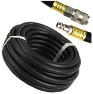 PNEUMATICKÁ HADICA PRE KOMPRESOR 10x17mm 15m MÄKKÁ GUMA FLEXIBILNÁ PNEUMATICKÁ HADICA PRE KOMPRESOR 10x17mm 15m MÄKKÁ GUMA FLEXIBILNÁ