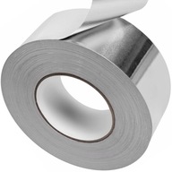 KRBOVÁ HLINÍKOVÁ PÁSKA, ODOLNOSŤ OHŇU, ODOLNOSŤ TEPLU MAX 350°C, 48mm x 50m KRBOVÁ HLINÍKOVÁ PÁSKA, ODOLNOSŤ OHŇU, ODOLNOSŤ TEPLU MAX 350°C, 48mm x 50m