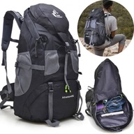 BEZPLATNÝ BATOH KNIGHT MOUNTAIN ČIERNY VODEODOLNÝ 50L TREKKING SURVIVAL SPORTS BEZPLATNÝ BATOH KNIGHT MOUNTAIN ČIERNY VODEODOLNÝ 50L TREKKING SURVIVAL SPORTS
