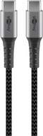Kábel Goobay STRING USB-C 2.0 plug-to-plug, 2 m Kábel Goobay STRING USB-C 2.0 plug-to-plug, 2 m