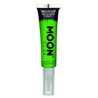 UV FACE BODY PAINT MoonGlow Green so štetcom