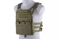 Taktická vesta Jump PC s plátmi Sapi Green Molle na vrecká Taktická vesta Jump PC s plátmi Sapi Green Molle na vrecká