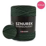 PREMIUM makramé struna 5mm 100m smrek PREMIUM makramé struna 5mm 100m smrek