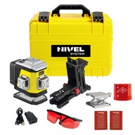 Krížový laser 3x360 Nivel System CL3R, červený Krížový laser 3x360 Nivel System CL3R, červený