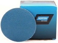 BRÚSNY KOTÚČ VELCRO PAPIER ZIRKÓNOVÝ NORTON 125 INOX P80 50 ks