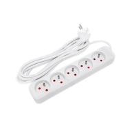 ELEKTRICKÝ PREdlžovací kábel 5 ZÁSUVEK 5M ELEKTRICKÝ PREdlžovací kábel 5 ZÁSUVEK 5M