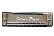 SILVER BLUES DIATONICKÁ ÚSTNA HARMONIKA C SILVER BLUES DIATONICKÁ ÚSTNA HARMONIKA C