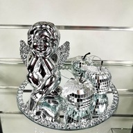 Sada glamour podnosu angel apples crystal PYRYT Sada glamour podnosu angel apples crystal PYRYT