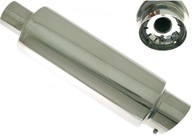 KONCOVÝ TLUMIČ VÝFUKU 2,5 TURBOWORKS TLUMIČ 90mm KONCOVÝ TLUMIČ VÝFUKU 2,5 TURBOWORKS TLUMIČ 90mm