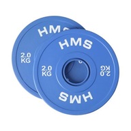 MODRÉ olympijské TANIERE 2x 2kg HMS SOLID