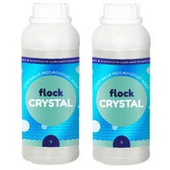 2 x FLOCK CRYSTAL koagulant na zakalenú vodu Fast Blue