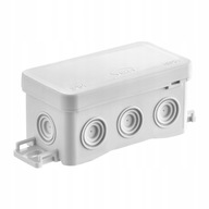 HERMETICKÝ BOX NS8 IP54 85x45x40mm ŠEDÝ 10 ks HERMETICKÝ BOX NS8 IP54 85x45x40mm ŠEDÝ 10 ks