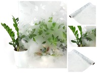 Statická okenná fóliová dyha 3D vzor PVC listov