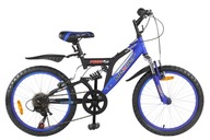 20 palcový MEXLLER Foxer bicykel pre deti, MTB odpruženie