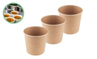 Papierové nádoby na polievku 770 ml 25 ks. Papierové nádoby na polievku 770 ml 25 ks.