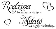 Samolepky na stenu citáty FAMILY love Samolepky na stenu citáty FAMILY love