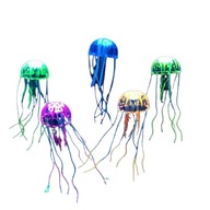 Medúza - akváriová ozdoba - akvamarín