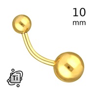 ZLATÝ TITÁNOVÝ PRSTEŇ DO BRUCHA 1,6/10/8+5 mm ZLATÝ TITÁNOVÝ PRSTEŇ DO BRUCHA 1,6/10/8+5 mm