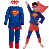 SUPERMAN CHLAPECK OUTFIT KOSTÝM CAPEST 98-110 SUPERMAN CHLAPECK OUTFIT KOSTÝM CAPEST 98-110