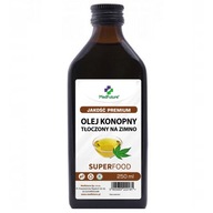 Konopný olej lisovaný za studena 250 ml zdroj EFA Konopný olej lisovaný za studena 250 ml zdroj EFA