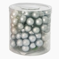 Sklenené čačky na drôtiku 1,5 cm, 72 ks ozdôb na adventné vence Sklenené čačky na drôtiku 1,5 cm, 72 ks ozdôb na adventné vence