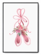 Plagát r B2 50x70 cm Detská izba Balet Balerína Plagát r B2 50x70 cm Detská izba Balet Balerína