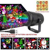 Snowflake LED laserový svetelný projektor pro