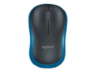 Bezdrôtová myš Logitech M185, modrá Bezdrôtová myš Logitech M185, modrá
