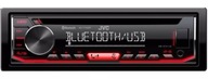 RÁDIO JVC KD-T702BT 1-DIN 4x50W CD USB BLUETOOTH