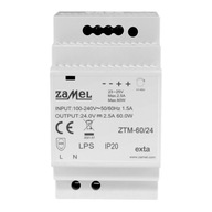 Zdroj Zamel ZTM-60/24 60 W 2,5 A 24 V Zdroj Zamel ZTM-60/24 60 W 2,5 A 24 V