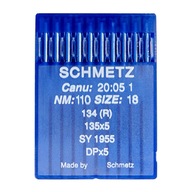 Ihly s hrubou pažbou Schmetz 135x5 DPx5 \ '110 10 ks.
