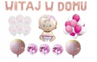 Vitajte doma Sada pôrodných balónov pre bábätká Vitajte doma Sada pôrodných balónov pre bábätká
